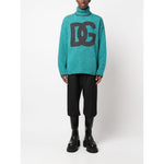 Dolce & Gabbana intarsia-knit logo jumper GXR18TJFMN1S9001