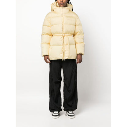 Palm Angels Coats Beige Jackets