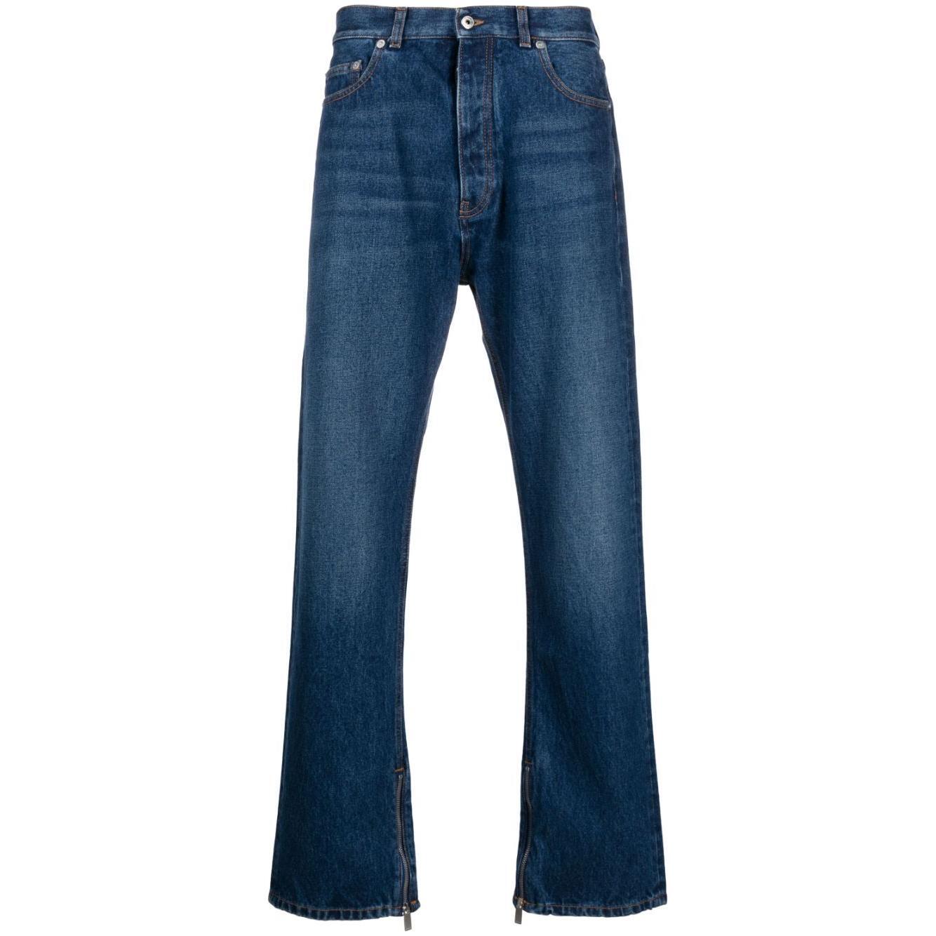 Off White High-waisted straight jeans OMYA177F23DEN0024400