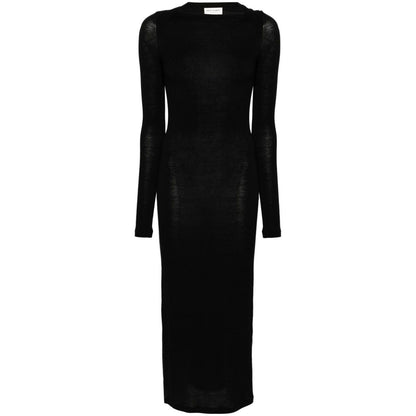 Saint Laurent Wool blend long pencil dress Dresses