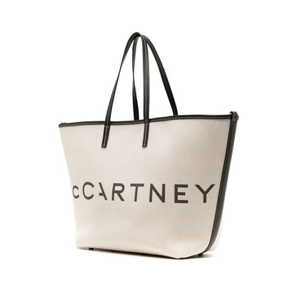 Stella McCartney Logo canvas tote bag Shopper