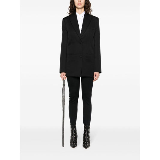 Off White single-breasted virgin-wool blazer OWEF099C99FAB0011010