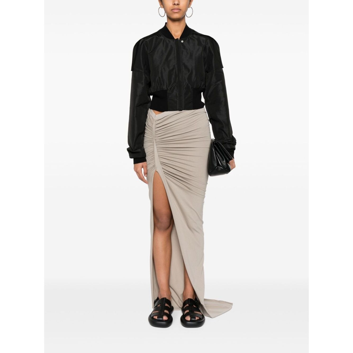 Rick Owens Coats Black