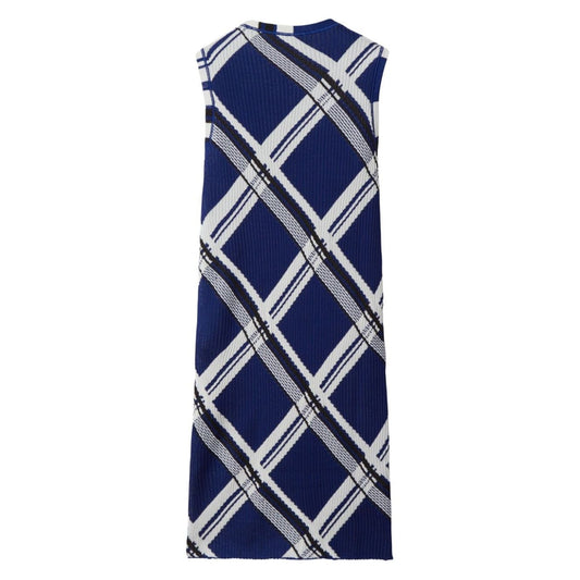 Burberry check-print silk dress 8087293B7369-P24