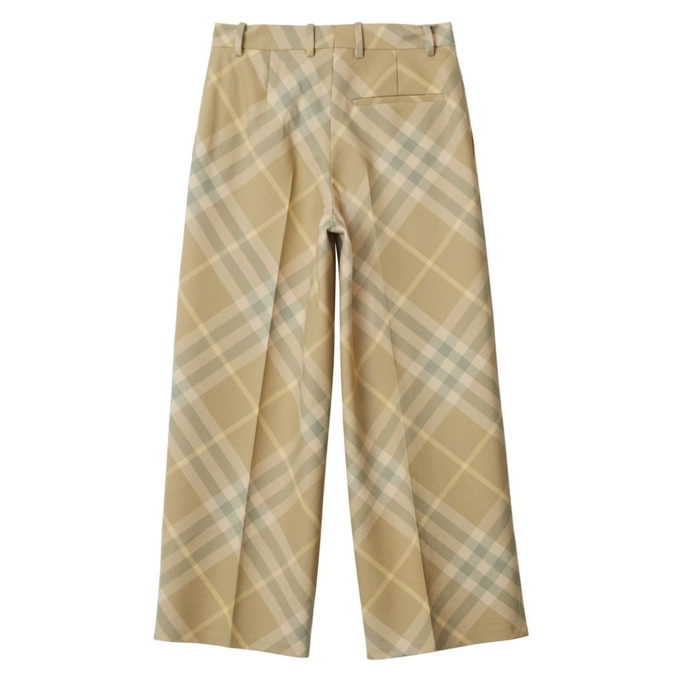 Burberry check-print tailored wool trousers 8082605B8686