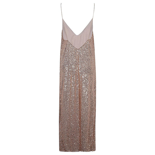 THE NINA STUDIO Dresses Golden APHRODITESEQUINSSILKGOLD