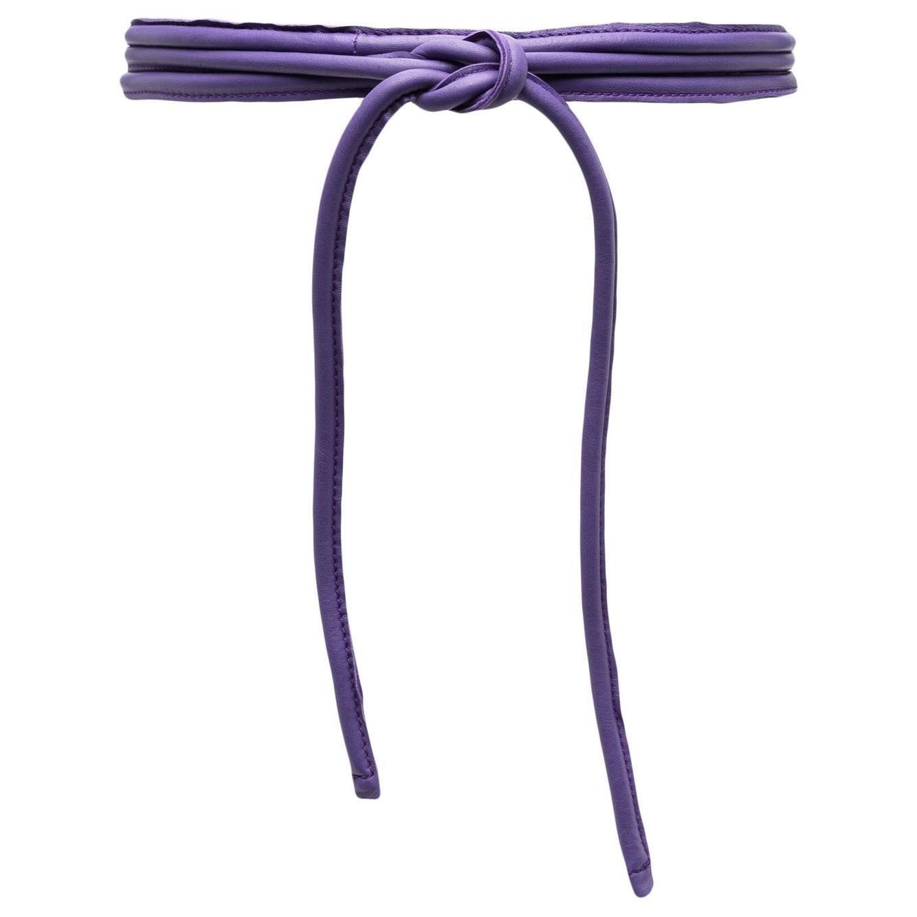 Furling By Giani Leather belt CINTURAFILONAPPAVIOLA