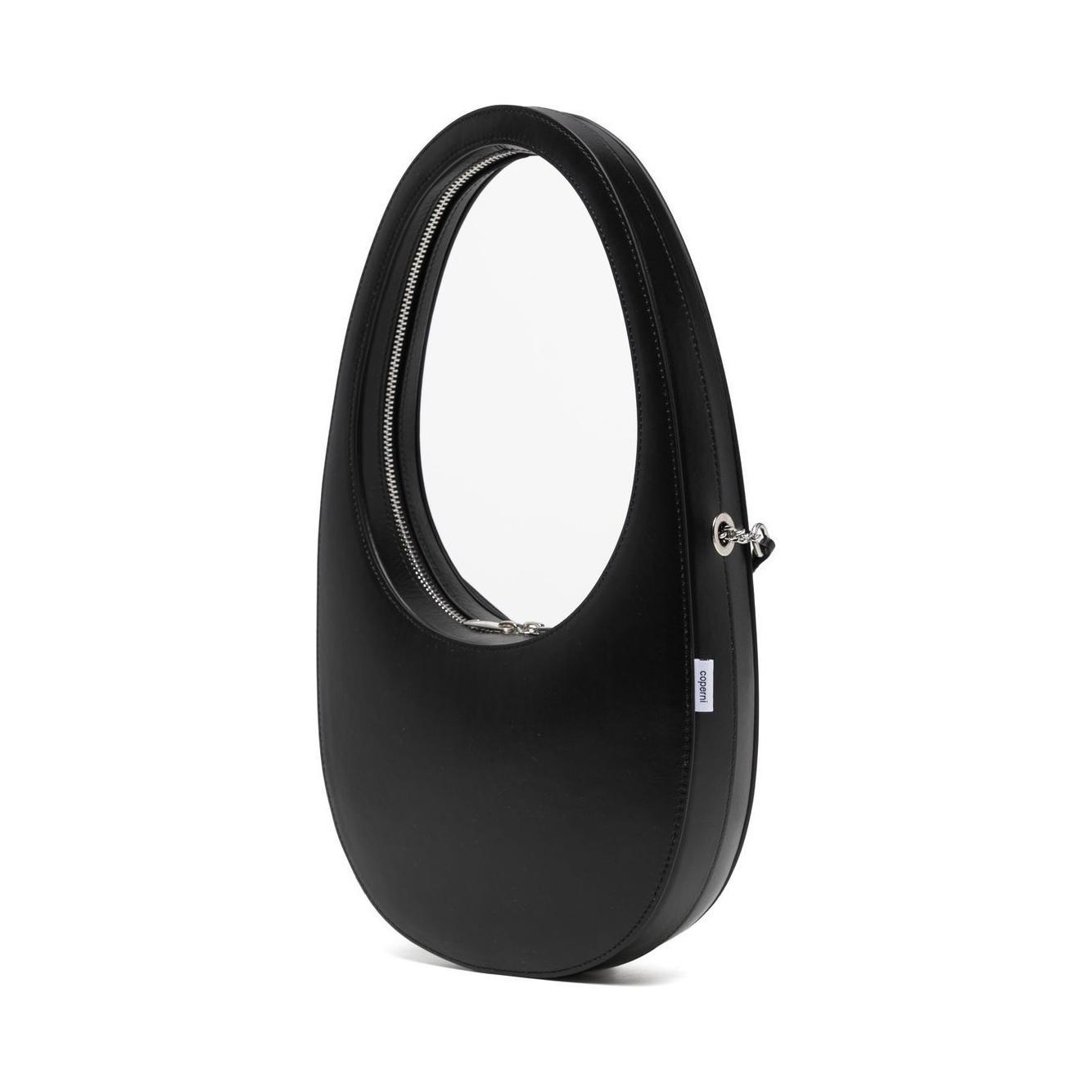 Coperni Swipe leather tote bag COPBA38405BLACK