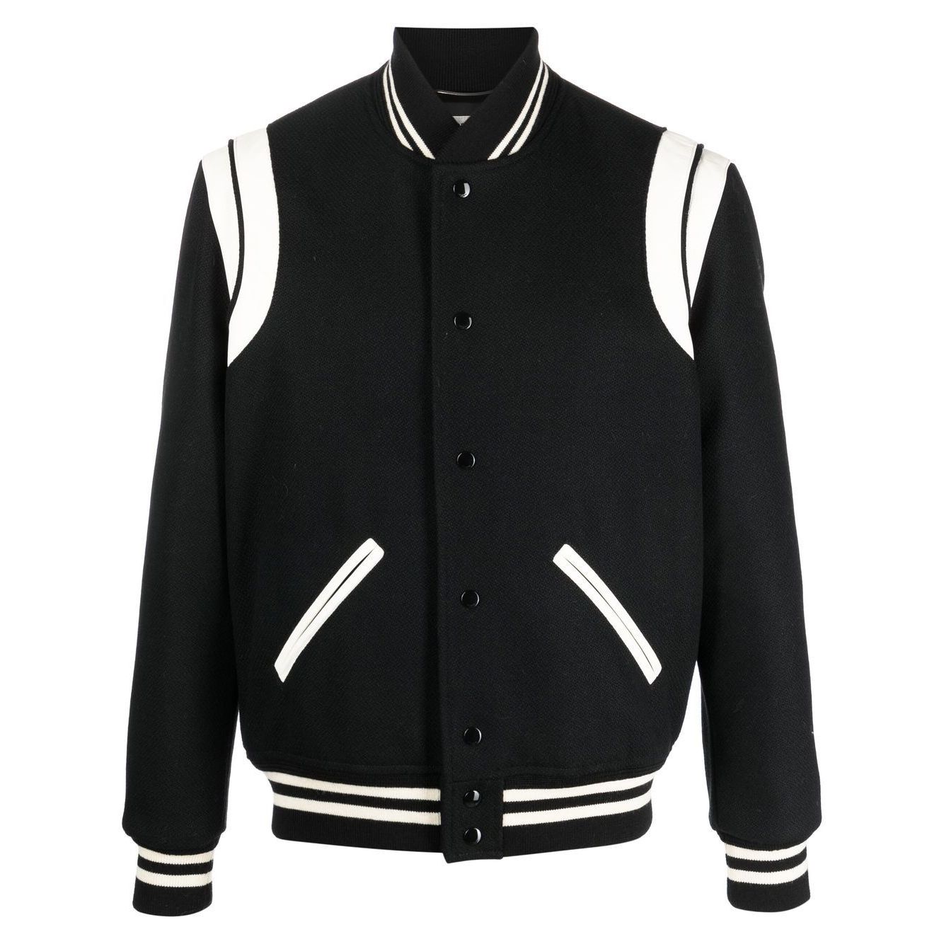 Saint Laurent Teddy Bomber Jacket Jackets