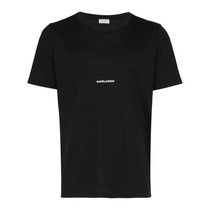 Saint Laurent logo print T-shirt Topwear