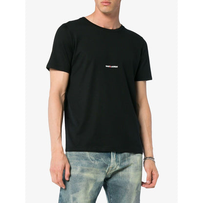 Saint Laurent logo print T-shirt Topwear