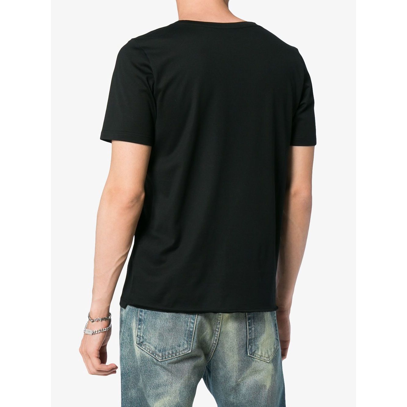Saint Laurent logo print T-shirt Topwear