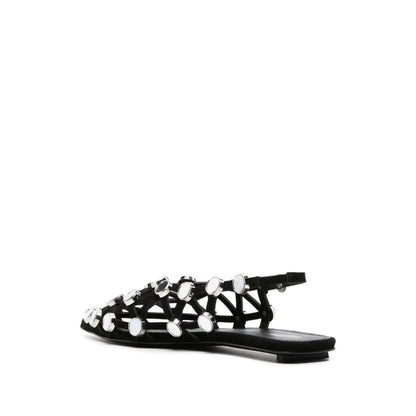 The Attico Flat shoes Black