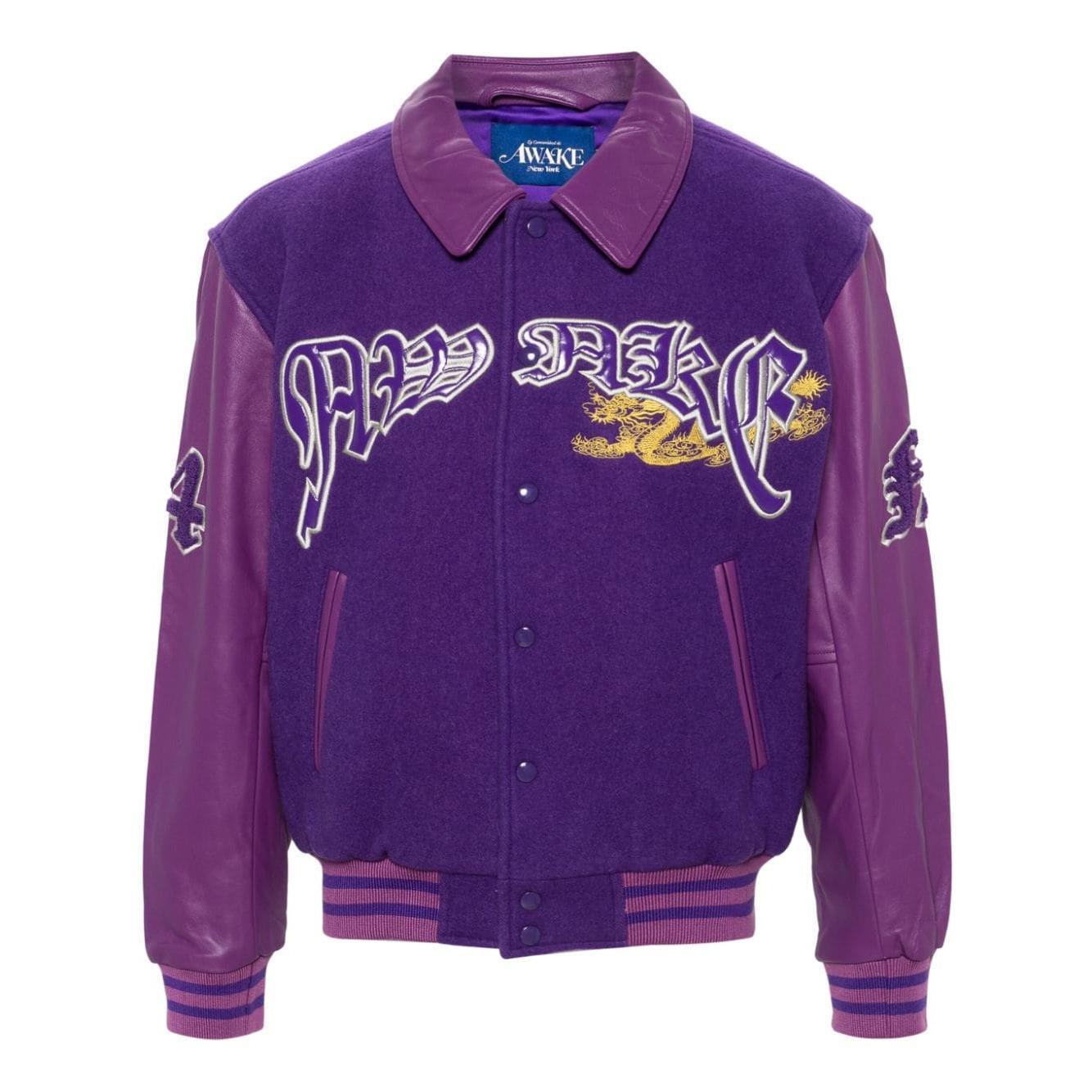 AWAKE NY Coats Purple AWKSP24OT001PURPLE