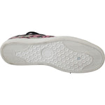 Dolce & Gabbana Pink Leopard Print Training Leather Flat Sneakers MV2683-42