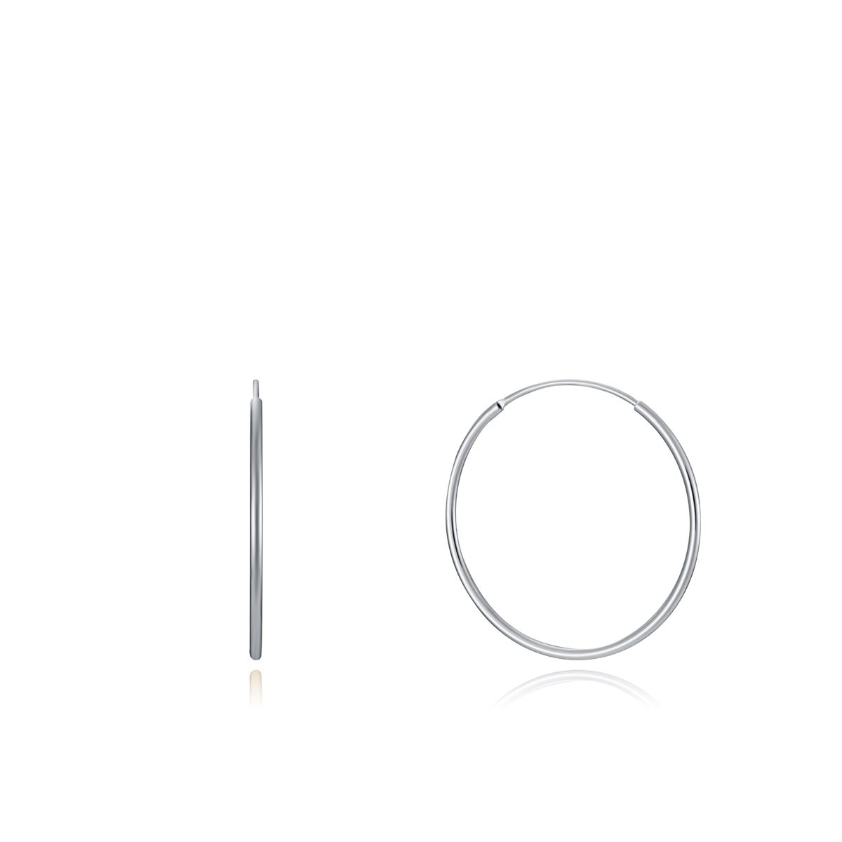 VICEROY JEWELS Mod. 13112E000-00 lady's silver earrings, quartz analog, 38mm, 5 ATM water-resistant, chronograph with mineral dial.