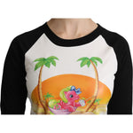 Moschino Chic My Little Pony Crew Neck Cotton Top Moschino Black