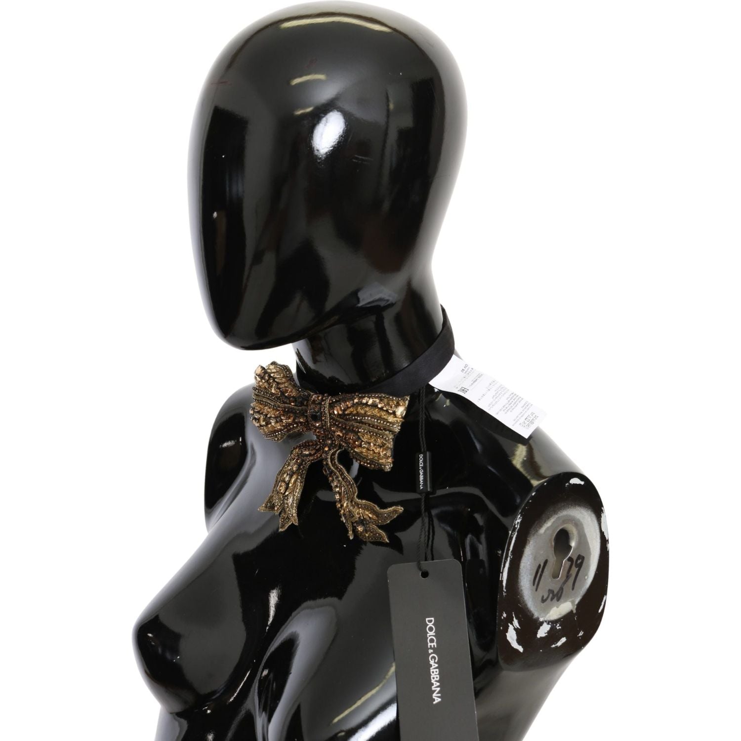 优雅丝绸金领结 - 风格耀眼