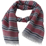 Missoni Elegant Multicolor Striped Wool Scarf Missoni Dim Gray
