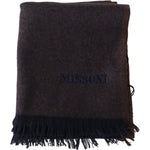 Missoni Elegant Cashmere Unisex Fringed Scarf Missoni Black