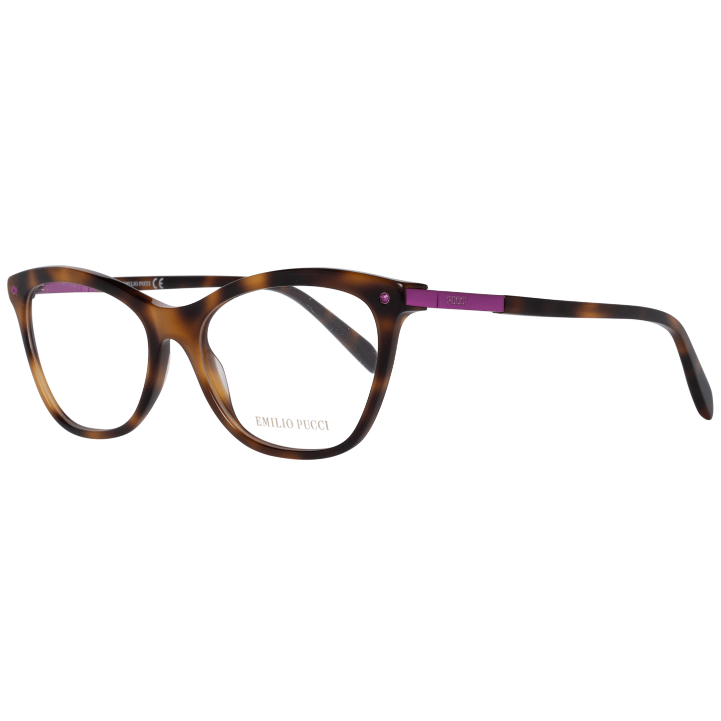 Emilio Pucci Brown Plastic Glasses (Frames)