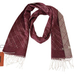 Missoni Elegant Cashmere Fringed Scarf Missoni Saddle Brown