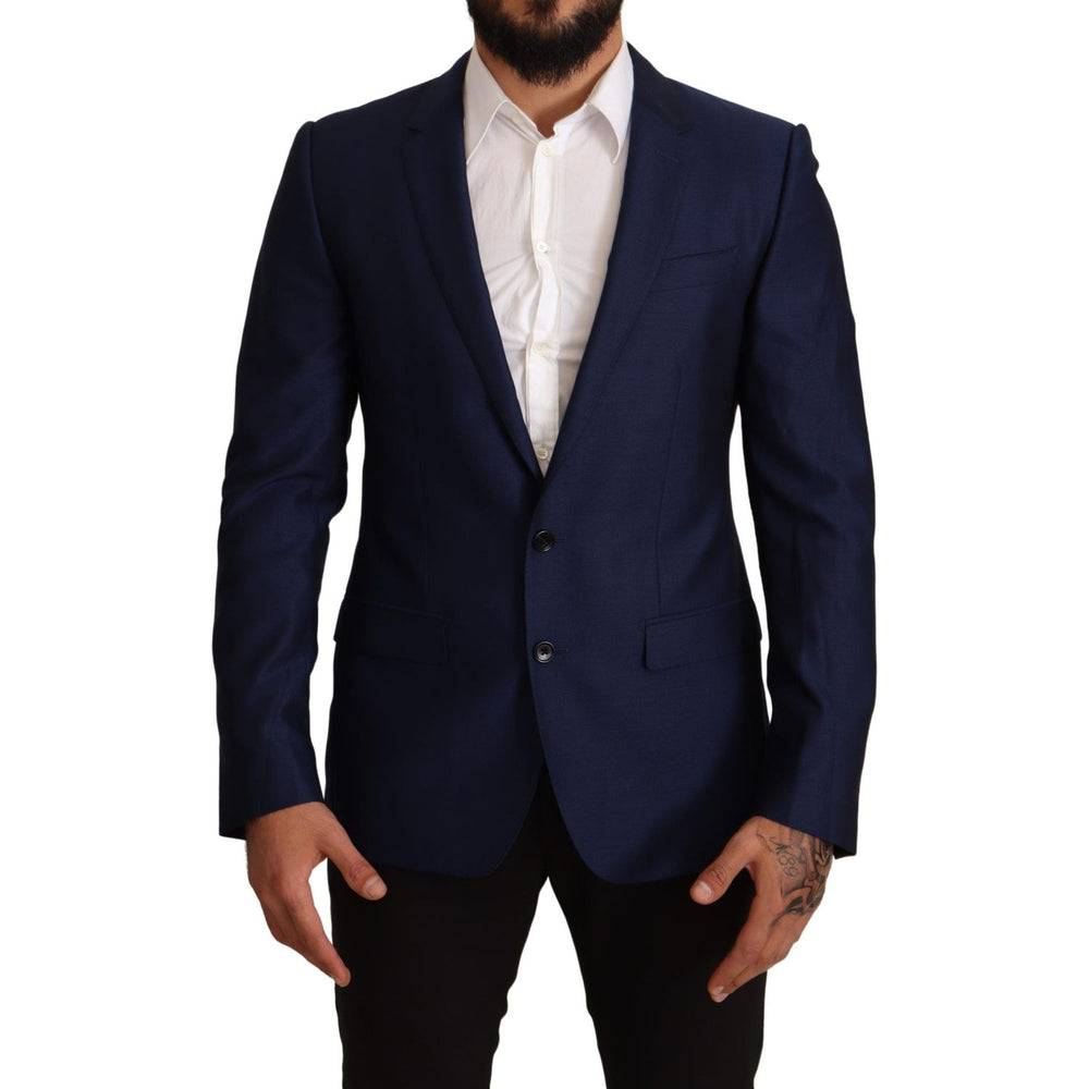 Dolce & Gabbana Navy Blue Slim Fit Jacket MARTINI Blazer JKT2953 -48