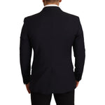 Dolce & Gabbana Blue 2 Piece MARTINI Blazer Suit Jacket KOS1892 -50
