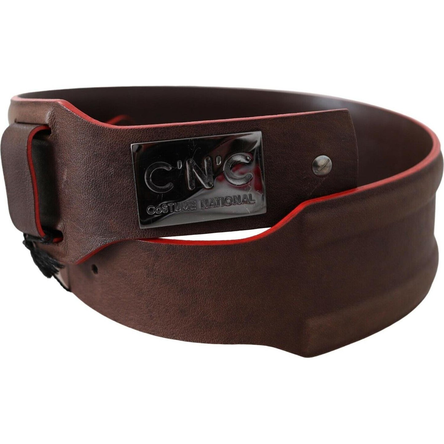 Costume National Dark Brown Genuine Leather Belt PAN71804-70