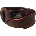 Costume National Dark Brown Genuine Leather Belt PAN71804-70