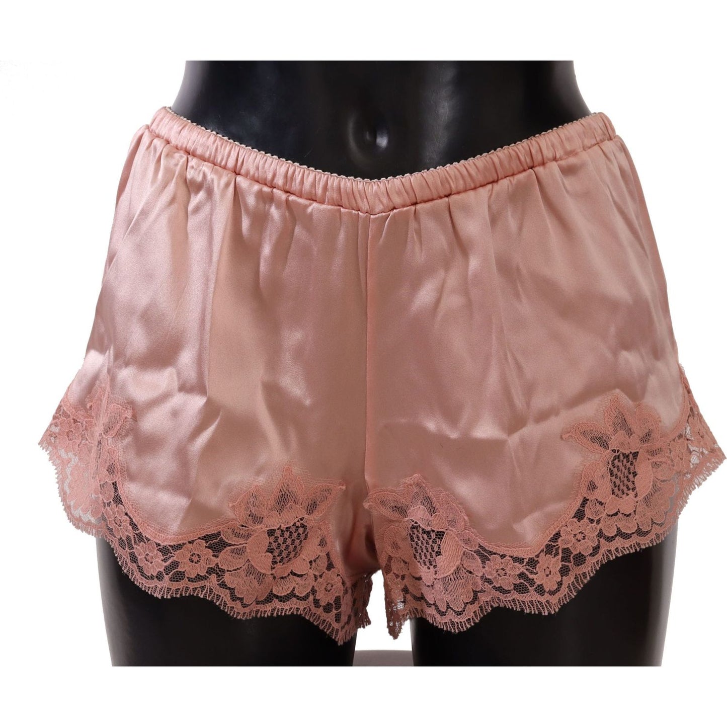 Dolce & Gabbana Pink Floral Lace Lingerie Underwear LB3045-4