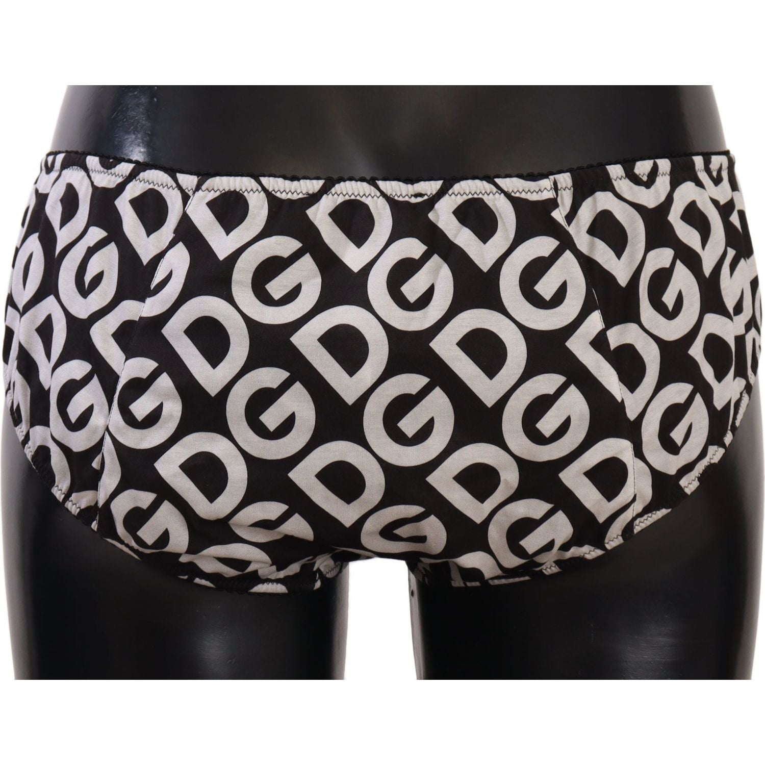 Dolce & Gabbana Multicolor DG Logo Print Slip Bottom Underwear