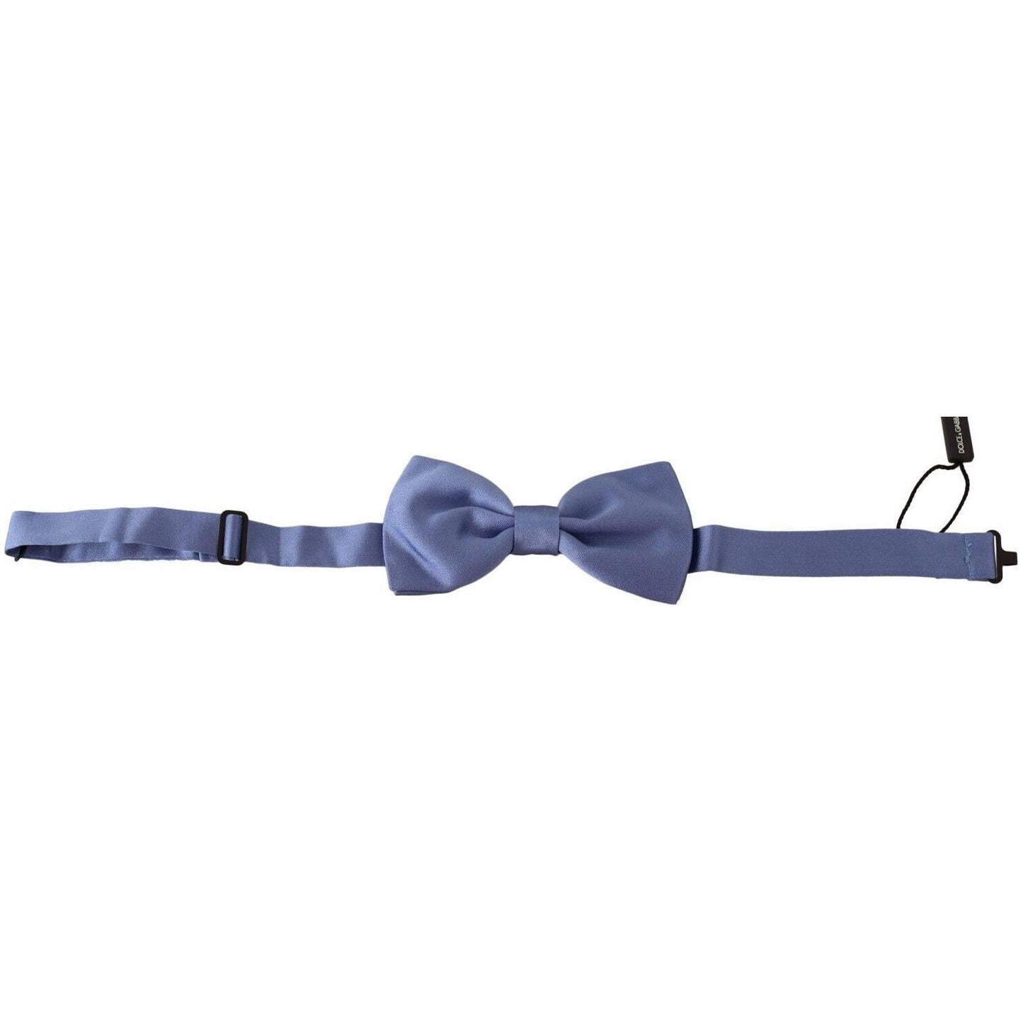 Dolce & Gabbana Purple 100% Silk Adjustable Neck Papillon Bow Tie FT3527