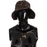Dolce & Gabbana Multicolor Fabric Woven Wide Brim Bucket Hat HAT9226 - 56