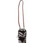 Dolce & Gabbana Elegant Leather Phone Pocket Neck Strap Dolce & Gabbana Black