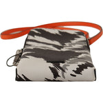 Dolce & Gabbana Elegant Leather Phone Pocket Neck Strap Dolce & Gabbana Dark Gray
