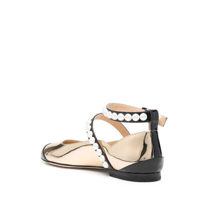 MACH & MACH Flat shoes Golden Flat Shoes