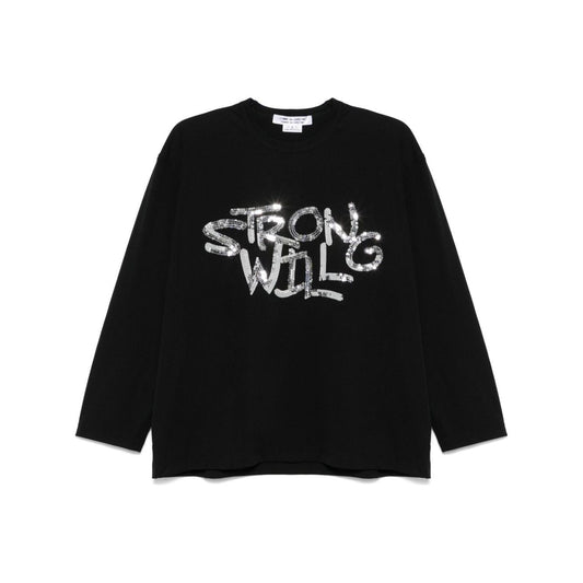 Comme Comme T-shirts and Polos Black RNT0050511