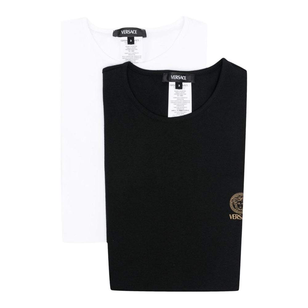 Versace Medusa-print cotton T-shirt AU101931A10011A225E-P25
