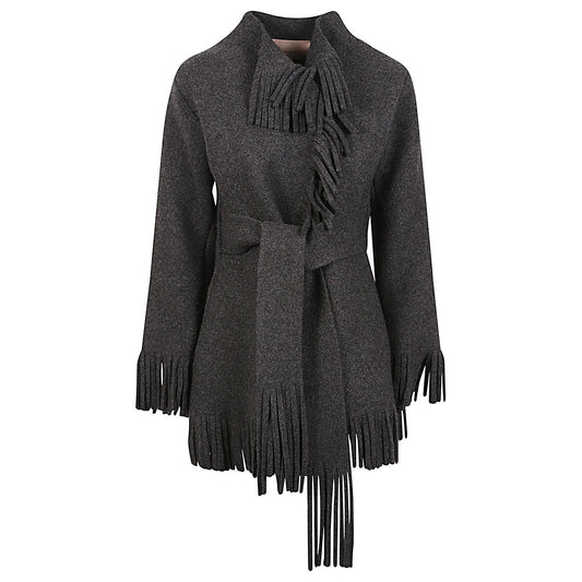 MALIN FRANKE Jackets Grey 43TKUB03