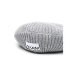 Ganni Ribbed wool hat A4430921-P25