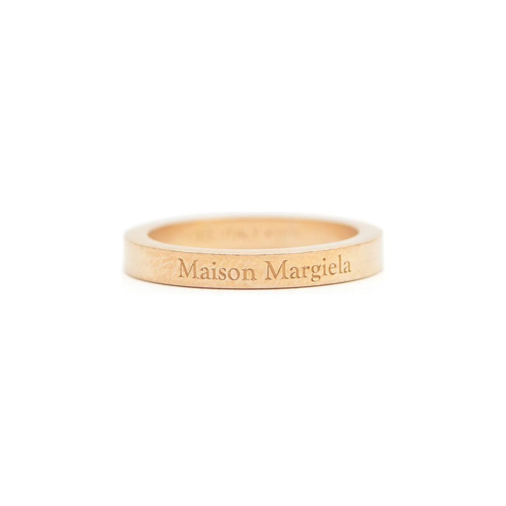 Maison Margiela logo-engraved band ring SM1UQ0080SV0158950-AI24