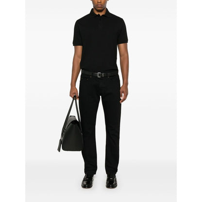 Saint Laurent Cassandre Polo Shirt Topwear