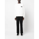 Emporio Armani Double-jersey sweatshirt with embossed embroidered EA logo 8N1ML71JHSZ0101-P25