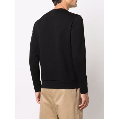 Emporio Armani logo-patch crew-neck Sweatshirt Topwear