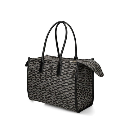 Emporio Armani Jacquard-logo-motif Tote Bag Shopper