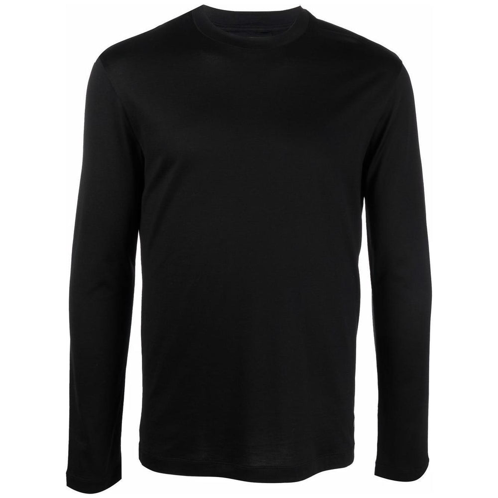 Emporio Armani ASV sweater in black 8N1TE91JUVZ0999-P25