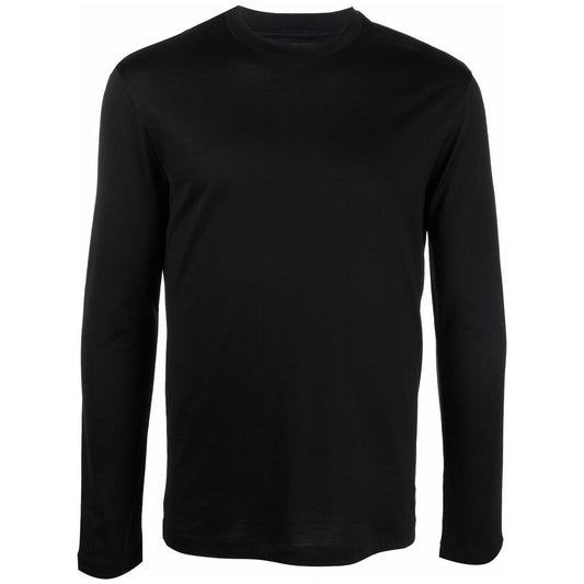 Emporio Armani ASV sweater in black 8N1TE91JUVZ0999-P25