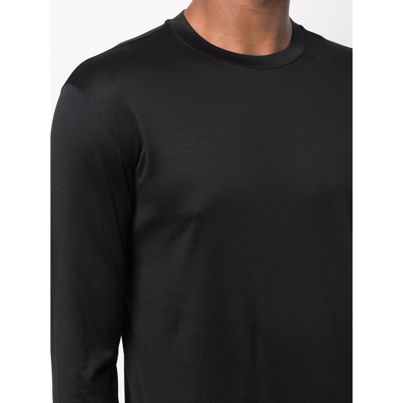 Emporio Armani ASV sweater in black 8N1TE91JUVZ0999-P25