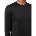 Emporio Armani ASV sweater in black 8N1TE91JUVZ0999-P25